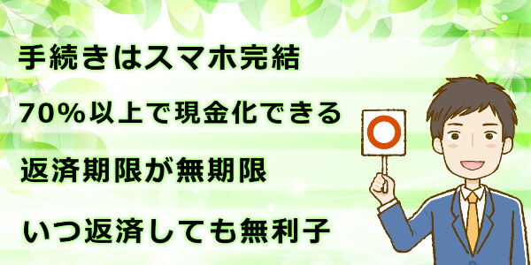 みんなの銀行後払いで現金化する4つのメリット